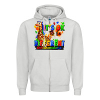 Dove Grey it's ok to be different autism awareness Zipper Hoodie - FaDigitalArtStudio