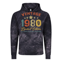 Cloud Black Vintage 1980 Clothes 40 Years Old Retro 40th Birthday Vintage Hoodie - Bettercallsaul