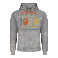Cloud Rock Vintage 1980 Clothes 40 Years Old Retro 40th Birthday Vintage Hoodie - Bettercallsaul