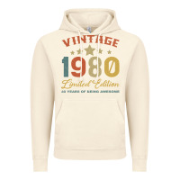Vintage Artic Vintage 1980 Clothes 40 Years Old Retro 40th Birthday Vintage Hoodie - Bettercallsaul