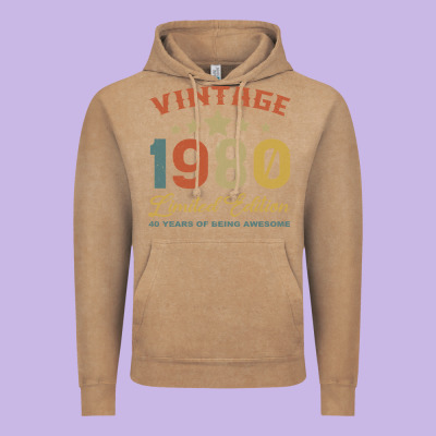 Vintage 1980 Clothes 40 Years Old Retro 40th Birthday Vintage Hoodie Designed By Bettercallsaul