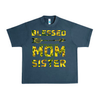 Midnight Navy Blessed Mom And Sister Urban Heavy Tee - Bettercallsaul