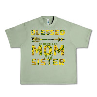 Oil Green Blessed Mom And Sister Urban Heavy Tee - Bettercallsaul