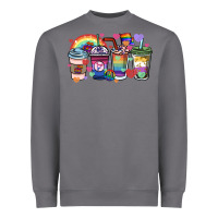Lgbtq Coffee Cups Heavyweight Sweatshirt | Teevron