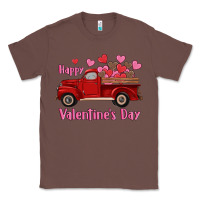 Chestnut happy valentine's day truck hearts Classic Tee - RanaPortraitStore