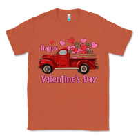 Copper happy valentine's day truck hearts Classic Tee - RanaPortraitStore