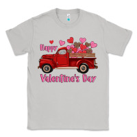 Happy Valentine's Day Truck Hearts Classic Tee | Teevron