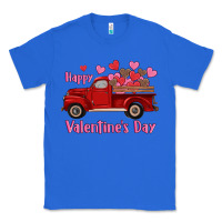 True Royal happy valentine's day truck hearts Classic Tee - RanaPortraitStore