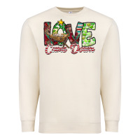Sandshell Love Came Down Premium Sweatshirt - CowhideDigitalArt