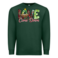 Sports Green Love Came Down Premium Sweatshirt - CowhideDigitalArt