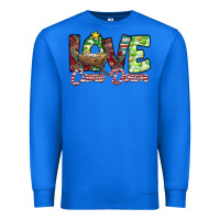 True Royal Love Came Down Premium Sweatshirt - CowhideDigitalArt