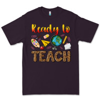 Plum ready to teach Premium Tee - NancyCooperArtShop