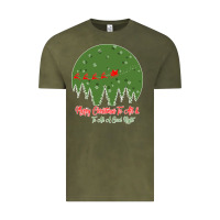 Vintage Olive Merry Christmas To All To All A Good Night Vintage Tee - Bettercallsaul