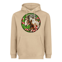 Horse Christmas Heavyweight Hoodie | Teevron