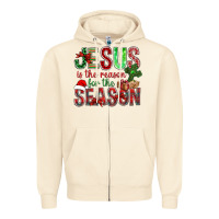 Jesus Is The Reason For The Season Christmas Bbs Zipper Hoodie | Teevron