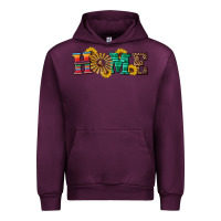 Mauve Wine western home wind wheel Urban Hoodie - Artiststas