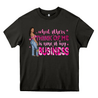 Asphalt what other think of me is none of my business Heavy Core Tee - NancyCooperArtShop