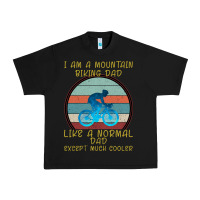 Black I Am A Mountain Biking Dad Urban Heavy Tee - Bettercallsaul
