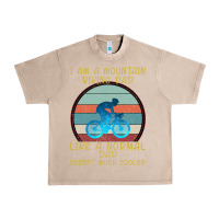 French Oak I Am A Mountain Biking Dad Urban Heavy Tee - Bettercallsaul
