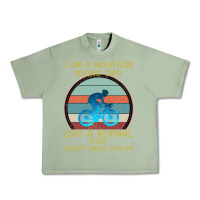 Oil Green I Am A Mountain Biking Dad Urban Heavy Tee - Bettercallsaul