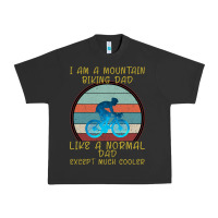Pigment Black I Am A Mountain Biking Dad Urban Heavy Tee - Bettercallsaul