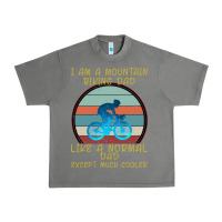 I Am A Mountain Biking Dad Urban Heavy Tee | Teevron