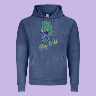 Stay Wild Vintage Hoodie Designed By Bettercallsaul
