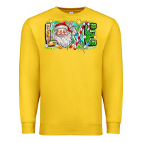Lemon Love Santa Premium Sweatshirt - CowhideDigitalArt