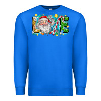 True Royal Love Santa Premium Sweatshirt - CowhideDigitalArt