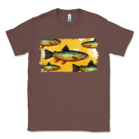 Chestnut Colorado Greenback Cutthroat Trout Fish Classic Tee - Bettercallsaul