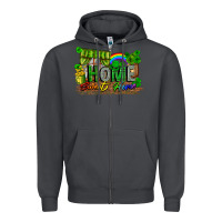 Smoke Home sweet home st. patricks day Zipper Hoodie - FaDigitalArtStudio