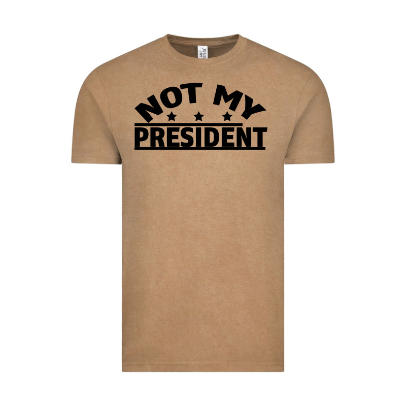 Not My President Vintage Tee by Bettercallsaul | Teevron