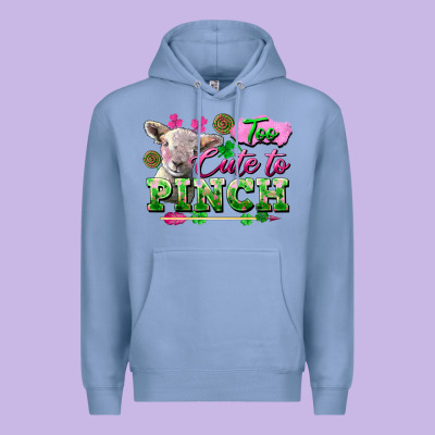 Too Cute To Pinch Premium Hoodie Designed By Fadigitalartstudio