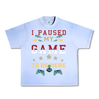 Grape Ice I Paused My Game To Be Here Urban Heavy Tee - Bettercallsaul