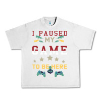 Lunar Rock I Paused My Game To Be Here Urban Heavy Tee - Bettercallsaul