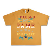 Peanut Butter I Paused My Game To Be Here Urban Heavy Tee - Bettercallsaul