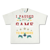 Pistachio I Paused My Game To Be Here Urban Heavy Tee - Bettercallsaul