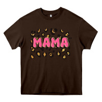 Chocolate Brown mama Heavy Core Tee - JahusDesignShop