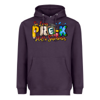 Plum So Long Pre K Hello Summer Heavyweight Hoodie - CowhideDigitalArt