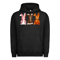 Pigment Black western easter support bunny Urban Hoodie - Artiststas
