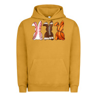 Pigment Peanut Butter western easter support bunny Urban Hoodie - Artiststas
