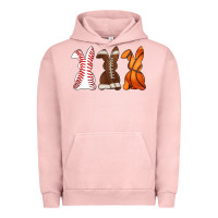 Pigment Salmon western easter support bunny Urban Hoodie - Artiststas
