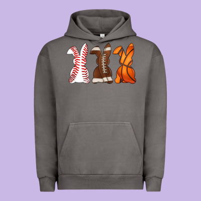 Western Easter Support Bunny Urban Hoodie Designed By Artiststas