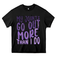 Black my joints go out more than ı do Heavy Core Tee - MaliasSmallBusiness