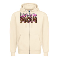 Sandshell love you mom Zipper Hoodie - FaDigitalArtStudio