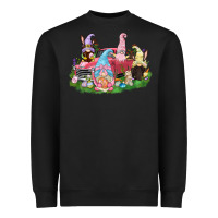 Black Easter gnomies truck  Easter Day Heavyweight Sweatshirt - CowGirlArtShop