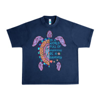 Navy In a World full of Grandmas be a Gammy Urban Heavy Tee - Bettercallsaul