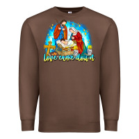 Chestnut Love Came Down Premium Sweatshirt - CowhideDigitalArt