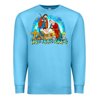 Ocean Blue Love Came Down Premium Sweatshirt - CowhideDigitalArt