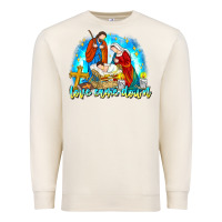 Sandshell Love Came Down Premium Sweatshirt - CowhideDigitalArt